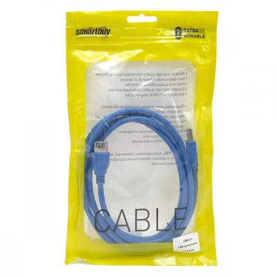 USBшт-USBгн, 1,8м, USB3.0, Smartbuy, <Am-->Af>, в пакете (K-870-100)/40