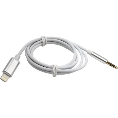 Jack 3,5mm - Lightning 1,0м, BW1620, белый***