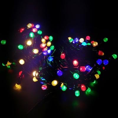 Гирлянда нитевая уличная, 20м, 120LED, 8мм RGB Ч.П. LX-269