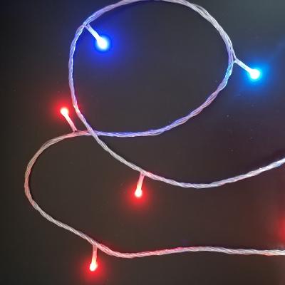 Гирлянда катушка, 50м, 240LED, 5mm, New, RGB, П.П. LX-229