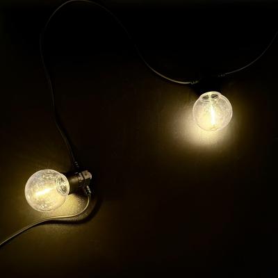 Гирлянда белт-лайт, уличная, 10м, 20LED, теплый белый, шаг 50см, лампы в компл., OG-LDG24