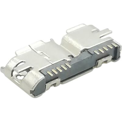 Гнездо  USB микро 10pin (3,0) на плату