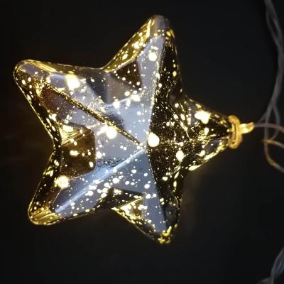 Гирлянда нитевая, 2м, 10LED, ЗВЕЗДЫ, т.бел 19-14