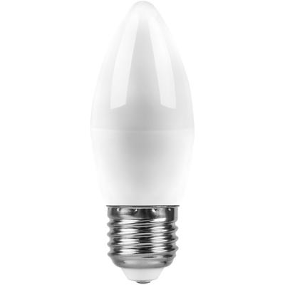 LED лампа C37/07W/4000/E27, SAFFIT /55033/