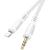 Jack 3,5mm - Lightning 1,0м, BOROFONE BL14, белый Jack 3,5mm - Lightning 1,0м, BOROFONE BL14, белый