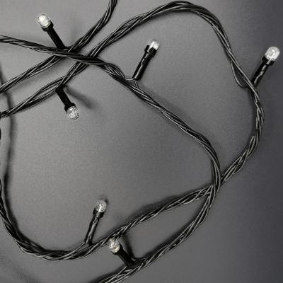 Гирлянда нитевая уличная, 30м, 180LED, 8мм RGB Ч.П. LX-275