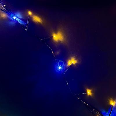 Гирлянда нитевая, 6м.220LED, золотой, Ч.П. SUPER HQ LX-504