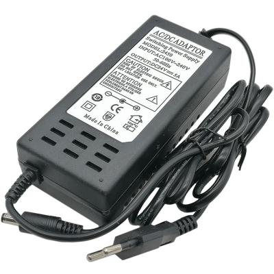 Блок питания импульсный 24V,  5,0A, 2,5х5,5 мм**  