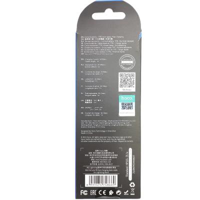 Кабель Type C - Lightning 8pin, 1,0м, HOCO X62 Fortune, 3.0A PD 20W, черный 