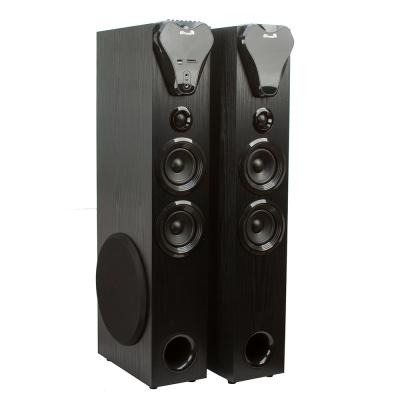 Домашняя аудиосистема 20-80 HOME SOUND, 2*10"/4*4"/2*1.5", 220 V (комплект 2шт), черная  МЯТАЯ УП**