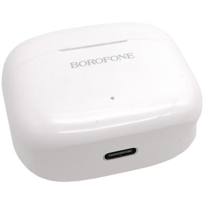 Беспроводные наушники BOROFONE BE47 TWS Perfecto, bluetooth, в кейсе, белый