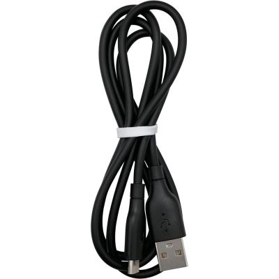 Кабель USB - micro USB, 1,0м, SmartBuy S25, 3A, TPE, черный (iK-12-S25b)