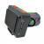 Фонарь налобный WH-2111, Laser LED, ZOOM, встр. акб, Type-C