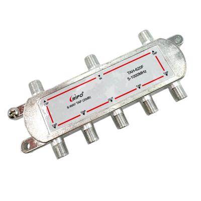 Ответвитель 6 отводов, 20дБ, TAH 620F