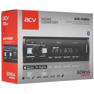 Автомагнитола ACV AVS-918BW Bluetooth/USB/SD/FM