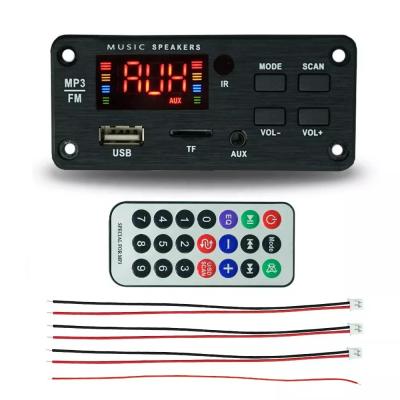 Модуль усилитель звука JQ-D002BT, 2*25Вт, BT, MP3, FM, SD, пульт /