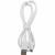 Кабель USB - micro USB, 1,0м, SmartBuy S01, 2.4A, белый (iK-12-S01w)