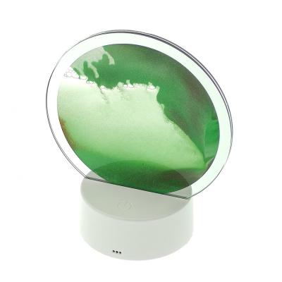 Светильник настольный Огонек OG-LDP34 RGB (Зеленый песок)