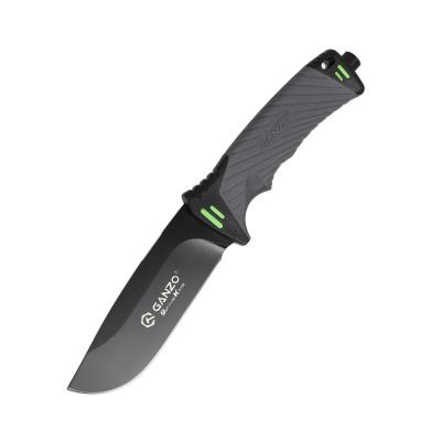 Нож Ganzo G8012-GY, туристический, ножны, серый