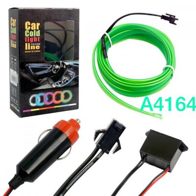 Гибкая неоновая LED лента, 3м, 12V, зеленый***