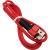 Кабель USB - Lightning 8pin, 1,0м, SmartBuy S26, 3A, нейлон, красный (iK-512-S26r)
