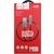 Кабель USB - Lightning 8pin, 1,2м, HOCO U35 Space shuttle, LED, черный