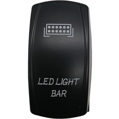 Переключатель клавишный доп. освещения 12V 20A - LED