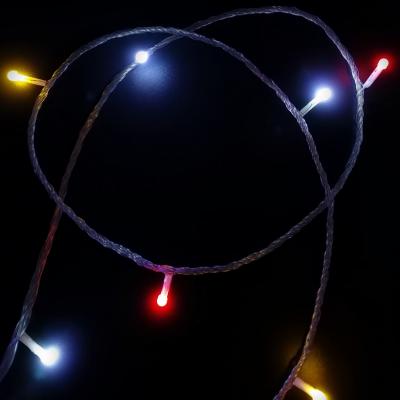 Гирлянда катушка, 50м, 240LED, 8mm, New, RGB, П.П. LX-243