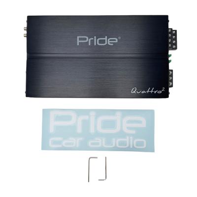 Автоусилитель Pride Quattro V2, 4кан/75Вт*4 4ом/100Вт*4 2ом/200Вт Мост