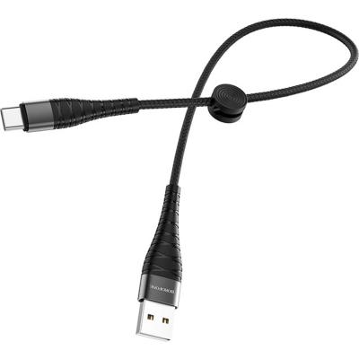 Кабель USB - Type C, 0,25м, Borofone BX32, черный