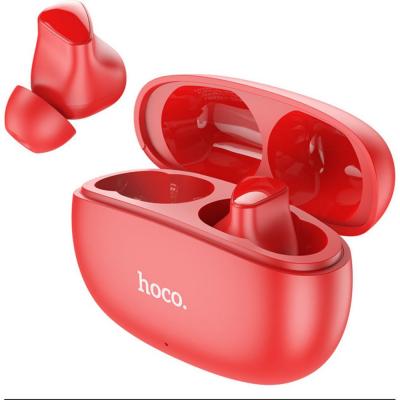 Беспроводные наушники HOCO EW17, Bluetooth, в кейсе, красный