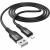 Кабель USB - Lightning 8pin, 1,0м, HOCO X72 Creator, силикон, черный