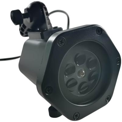 Световая установка Огонёк OG-LDS13 уличная (RGB 4.2Вт,IP44, 12 слайдов) черный