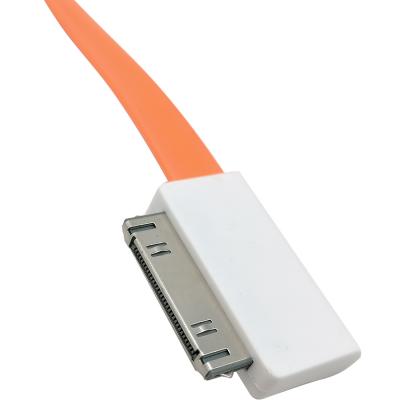 Кабель USB - iPhone 30pin, 0,2м, Smartbuy, магнитный, оранжевый (iK-402m orange)***