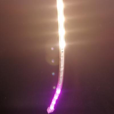 Гирлянда дюралайт, уличная, 10м, LED, RGB, плоская, LX-123