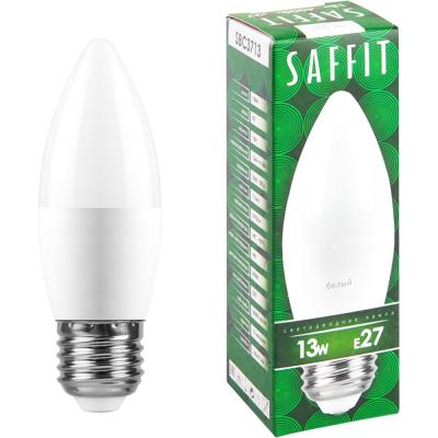 LED лампа C37/13W/4000/E27, SAFFIT /55167/