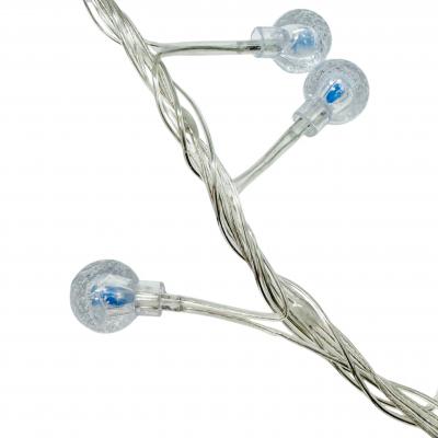 Гирлянда нитевая, 5м, 240led ,LX-576 синий, шары