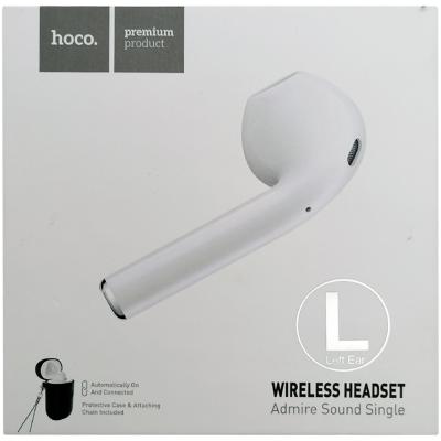 Беспроводные наушники HOCO E39L Admire bluetooth, в кейсе, черный (моно, левый)
