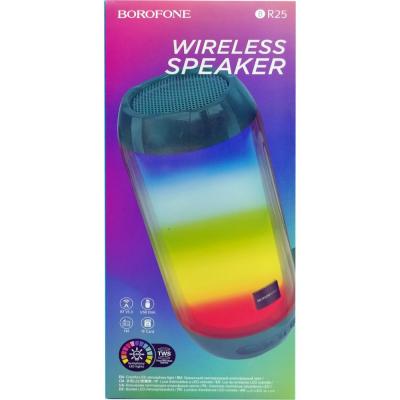 Активная колонка BOROFONE BR25 (FM/AUX/USB/microSD/BT/TWS), бирюзовый***