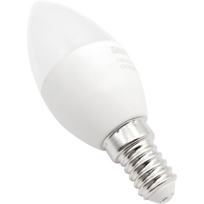 LED лампа C37/9,5W/3000/E14, Smartbuy	