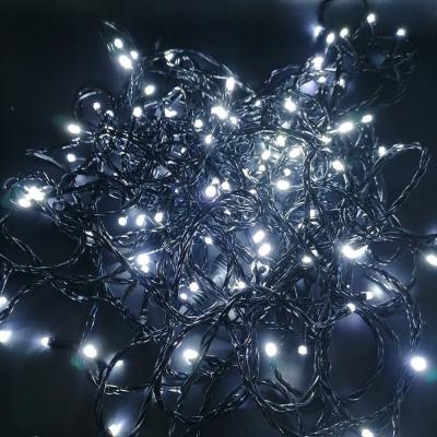 Гирлянда нитевая уличная, 20м, 160LED, бел./2 LED мерц, Ч.П. LX-223