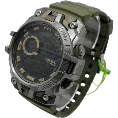 Часы наручные Smael SM1701 армейский зеленый (army-green)***