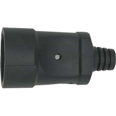 Штепсельное гнездо SB б/з 10A 250B черное ПВХ (SBE-10-S03-b)