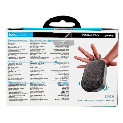 Активная колонка HOCO HC46 (FM/AUX/USB/BT), серый