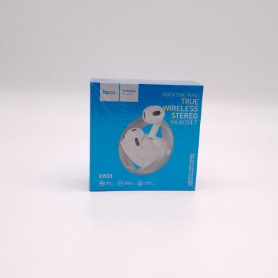 Беспроводные наушники HOCO EW23 TWS, bluetooth, в кейсе, серебро