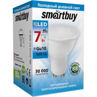 LED лампа Smartbuy-Gu10-07W/6000-N