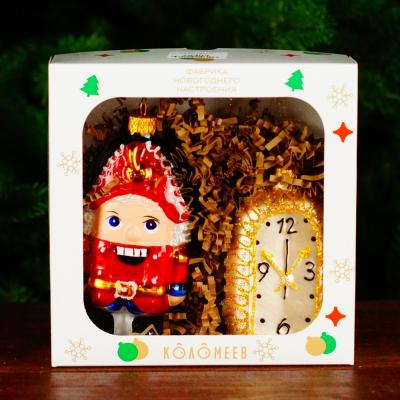 Игрушка ёлочная, НАБОР, 2шт Рождественская сказка /НФ-2336