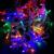 Гирлянда бахрома, уличная, 3,0м/0,3-0,5м, 80LED, RGB, Б.П. LX-32/386