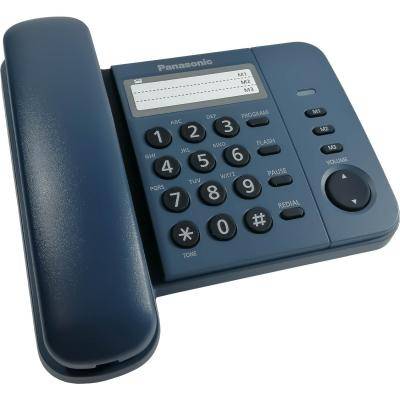 Телефон Panasonic KX-TS2352RUC синий***