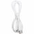 Кабель USB - Lightning 8pin, 1,0м, SmartBuy S40, 2.4A, белый (iK-512-S40w)
